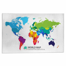 World Map Rugs 74491770