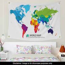 World Map Wall Art 74491770