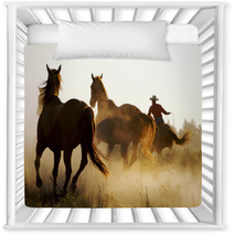 Wrangler Herding Wild Horses Nursery Decor 2425780