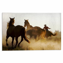 Wrangler Herding Wild Horses Rugs 2425780