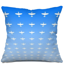 Wwii Fighters Flying Overhead Pillows 44784119