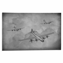 Wwii Us Bomber Of The Pacific Rugs 107297377