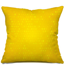 Yellow Background. Vector Illustration. Pillows 59024753