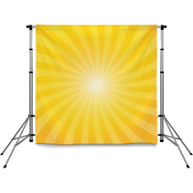 Yellow Color Burst Background Backdrops 71740845