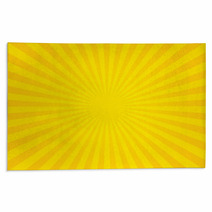Yellow Flare Background. Illustration. Rugs 59182500