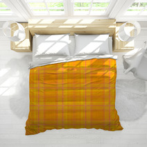 Yellow Orange Plaid Bedding 67599165