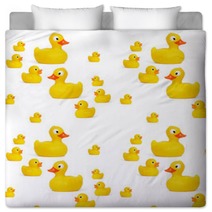  Yellow Rubber Duck Baby Toy Bedding 101047822