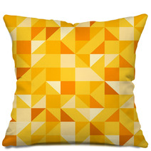 Yellow Seamless Pattern Pillows 52719894