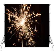Yellow Sparkler Party Backdrops 61793729