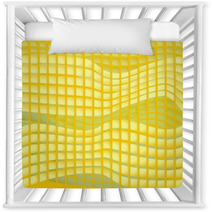 Yellow Tile With Abstract Mosaic Pattern Nursery Decor 71546741