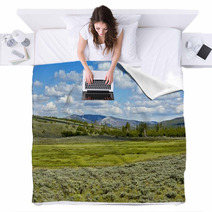 Yellowstone Landscape Blankets 54825983