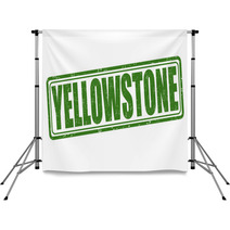 Yellowstone Stamp Backdrops 71312398