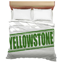 Yellowstone Stamp Bedding 71312398