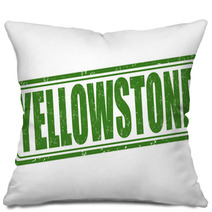 Yellowstone Stamp Pillows 71312398