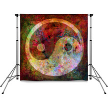 Yin Und Yang - Background Grunge Backdrops 39255734