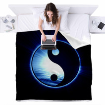 Yin Yang Sign Blankets 7577478
