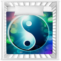 Yin Yang Sign Nursery Decor 46410220