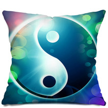 Yin Yang Sign Pillows 46410220