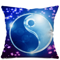 Yin Yang Sign Pillows 47016598