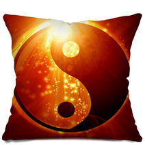 Yin Yang Sign Pillows 49888011