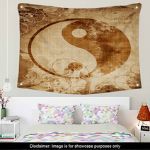 Yin Yang Sign Wall Art 46050470