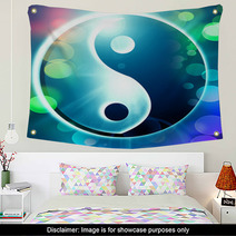 Yin Yang Sign Wall Art 46410220
