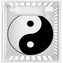 Yin Yang Symbol Nursery Decor 51425091