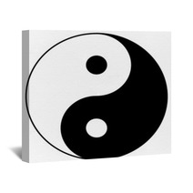 Yin Yang Symbol Wall Art 51425091