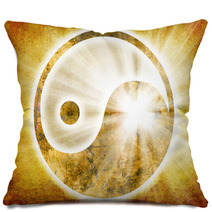 Yin Yang Zeichen Pillows 47142736