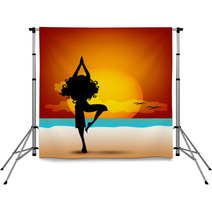 Yoga Backdrops 53945515