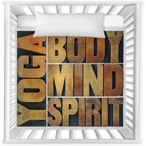 Yoga Body Mind Soul And Spirit Nursery Decor 94421412