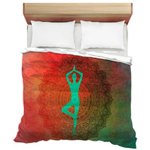 Yoga Mandala Bedding 163991309