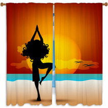 Yoga Window Curtains 53945515