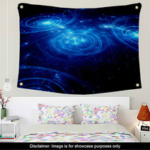Young Stars With Planet Trajectories Wall Art 68224443