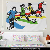 Youth Soccer Drill Wall Art 33765398