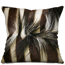 Zebra Neck With Mane Pillows 78227623