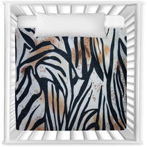 Zebra Pattern Nursery Decor 73912927