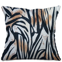 Zebra Pattern Pillows 73912927