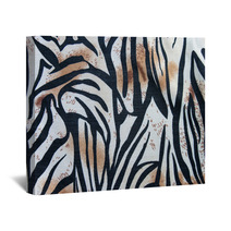 Zebra Pattern Wall Art 73912927