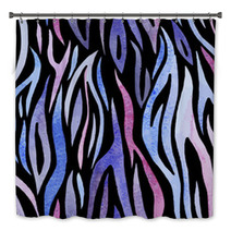 Zebra Stripes Abstract Background Texture Pattern Bath Decor 76703630