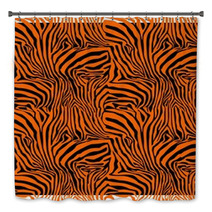 Zebra Stripes . Background. Pattern. A Seamless Pattern. Bath Decor 95896426