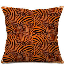 Zebra Stripes . Background. Pattern. A Seamless Pattern. Pillows 95896426