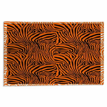 Zebra Stripes . Background. Pattern. A Seamless Pattern. Rugs 95896426