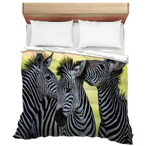 Zebras Kissing And Huddling Bedding 48214910