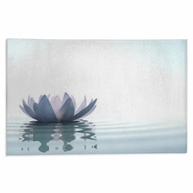 Zen Flower Loto In Water Rugs 25574665