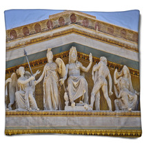 Zeus, Athena And Other Ancient Greek Gods And Deities, Athens Blankets 57770900
