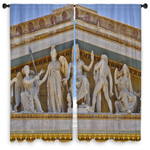 Zeus, Athena And Other Ancient Greek Gods And Deities, Athens Window Curtains 57770900