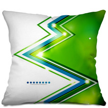 Zigzag Bright Background With Lights Pillows 46998708