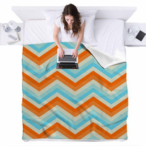 Zigzag Seamless Pattern. Colorful Chevron Blankets 47955828