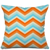 Zigzag Seamless Pattern. Colorful Chevron Pillows 47955828